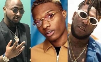 Burna Boy, Davido and Wizkid
